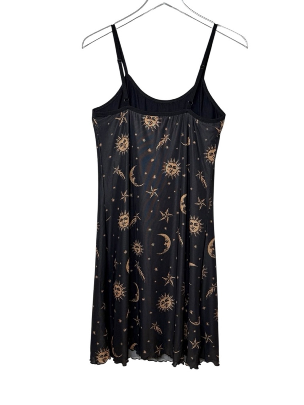 Horoscopez x Dolls Kill Celestial Slip Dress 2X Whimsigoth 90s Goth Moon Sun - Picture 8 of 14